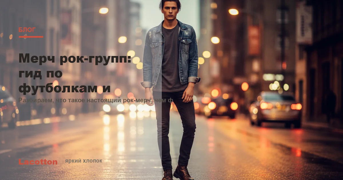 Мерч рок-групп: гид по футболкам и худи, Lacotton