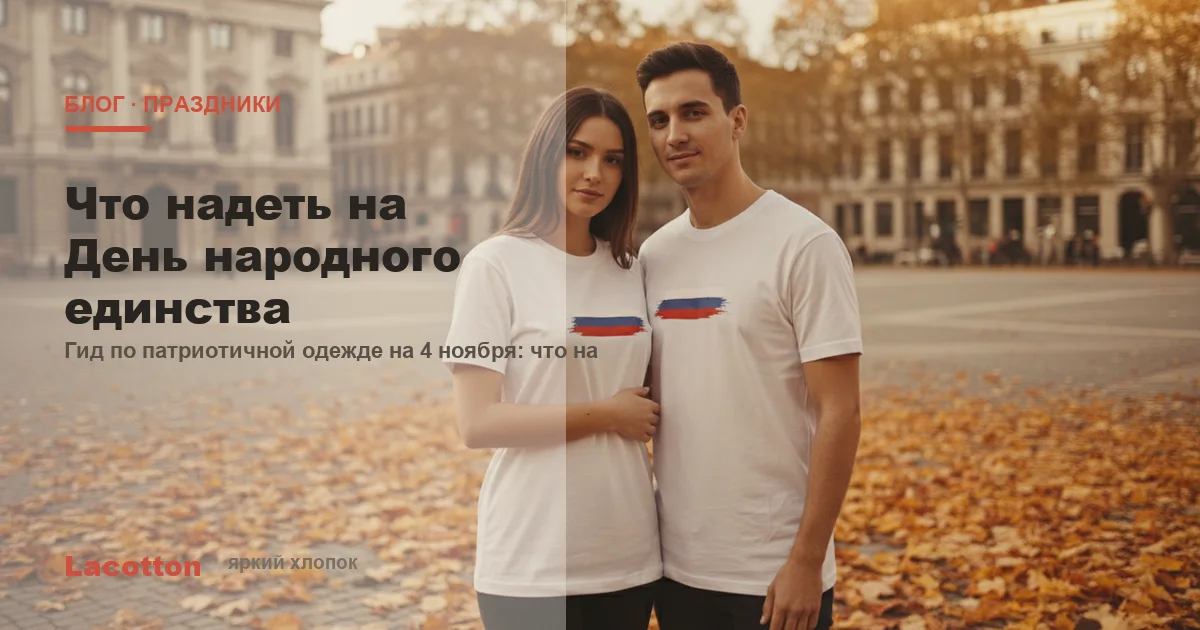 Что надеть на День народного единства, Lacotton