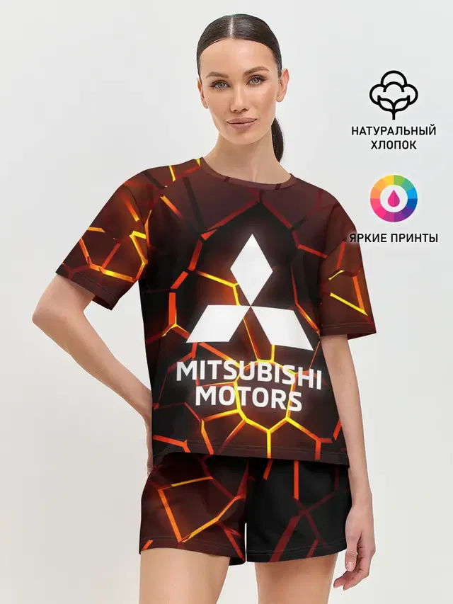 3D плиты с подсветкой | Митсубиси