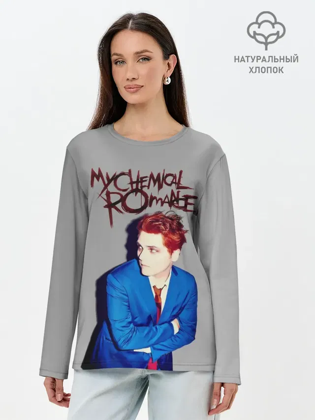 Лонгслив женский с принтом «My Chemical Romance»