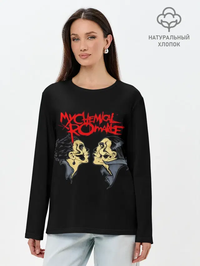 Лонгслив женский с принтом «My Chemical Romance»