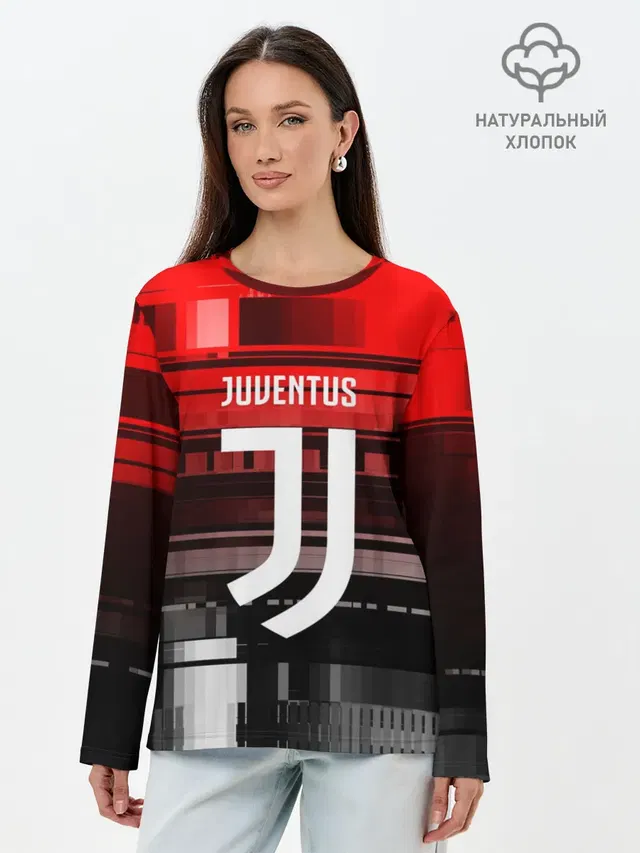 Лонгслив женский. Хлопок