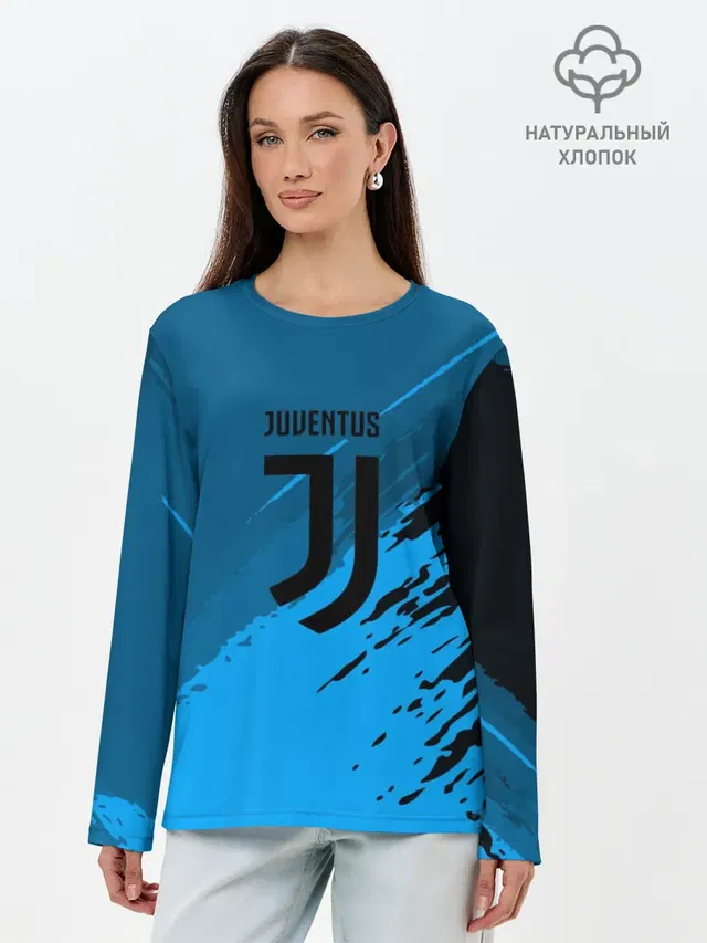 Лонгслив женский. Хлопок
