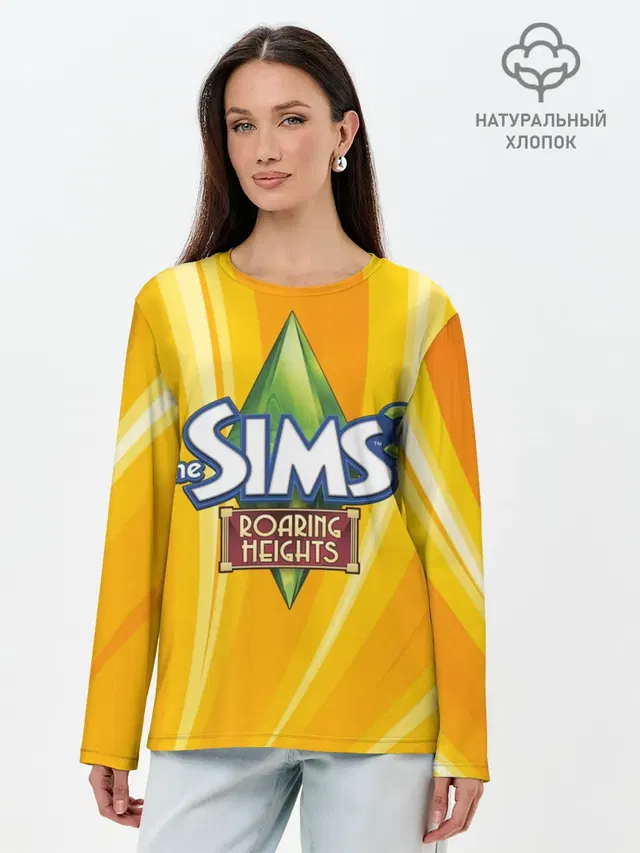 Лонгслив женский с принтом «The Sims»