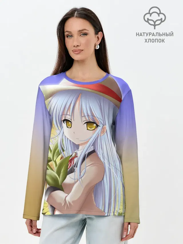 Лонгслив женский с принтом «Code Geass — Sun»