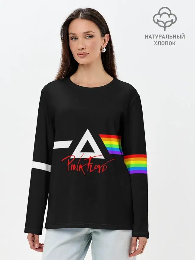 Лонгслив женский с принтом «Prism»