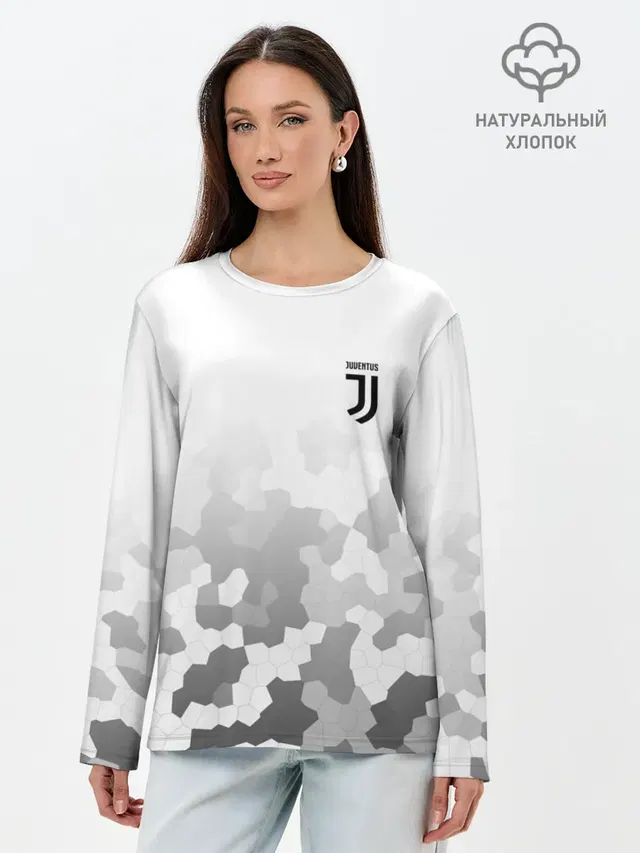 Лонгслив женский. Хлопок