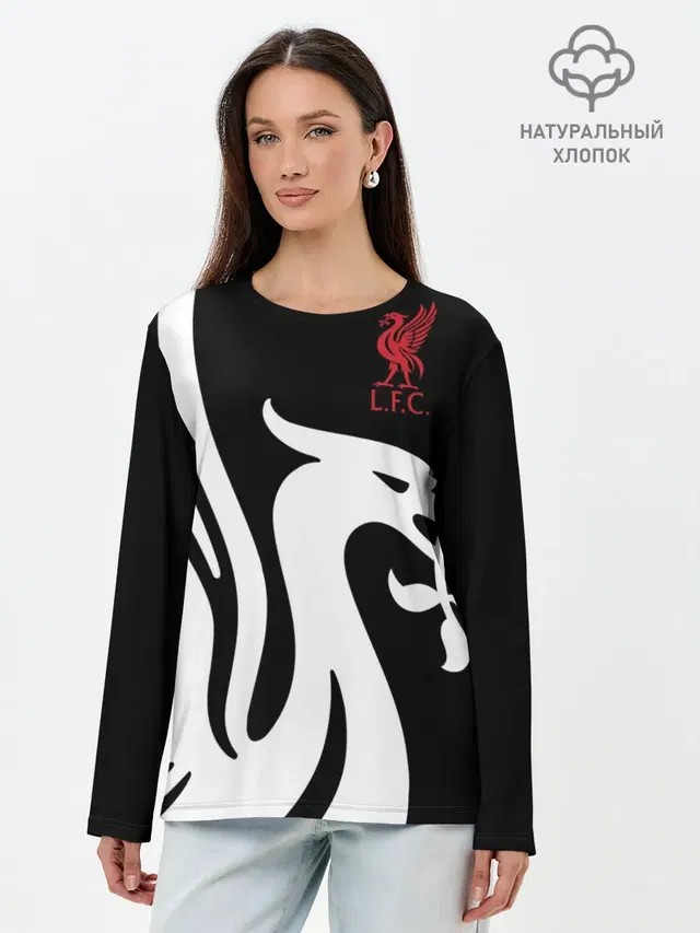 Лонгслив женский с принтом «Liverpool Exclusive»