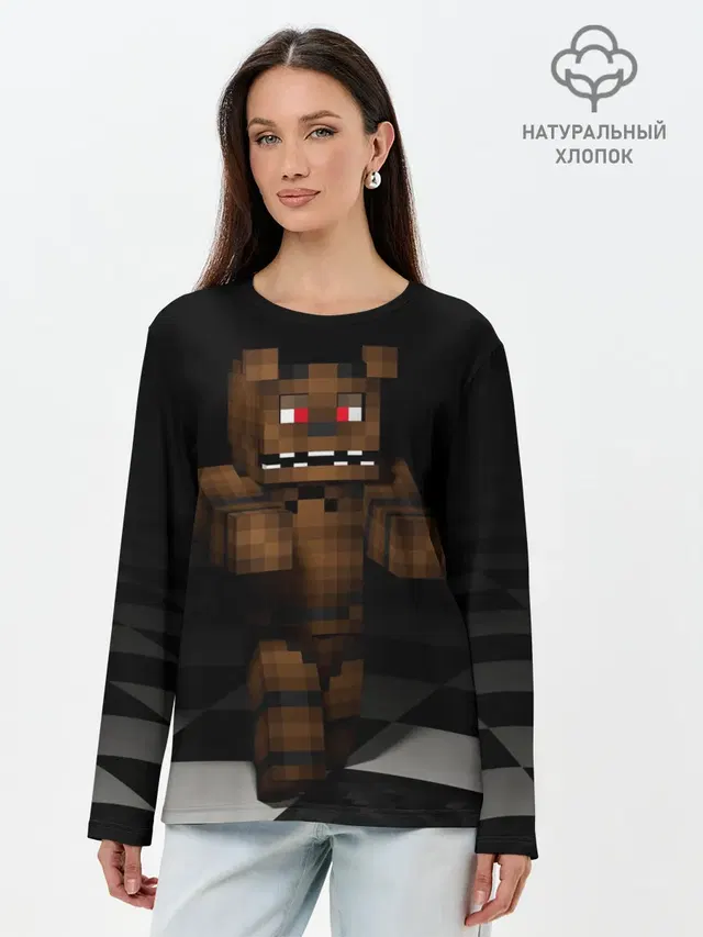 Фредди FNAF в майнкрафт.