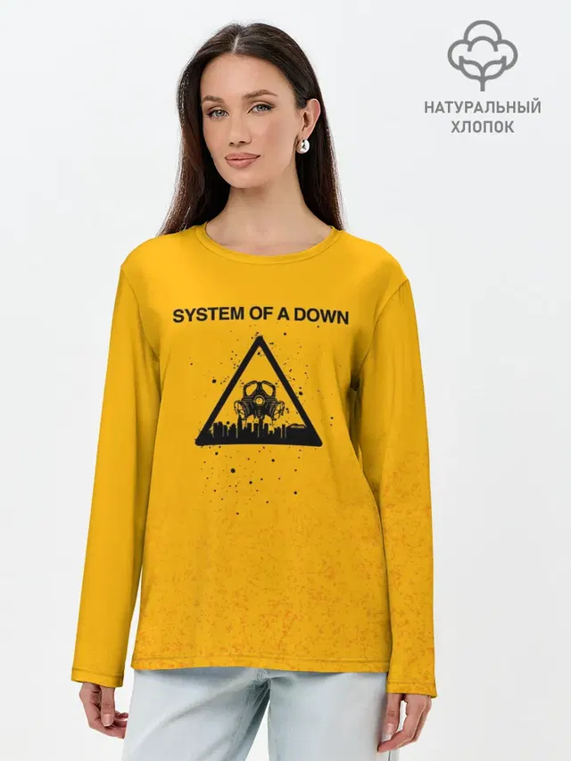 Лонгслив женский с принтом «System of a Down»