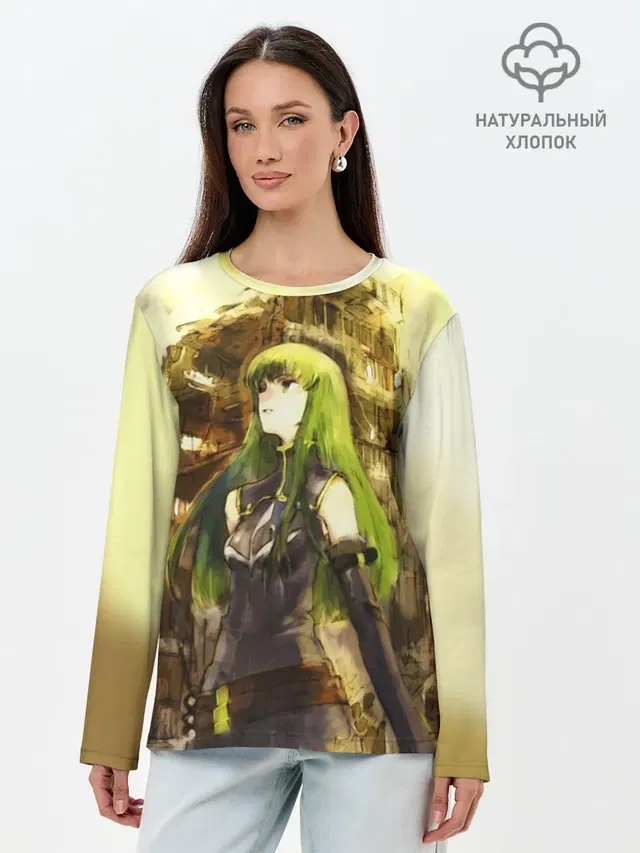 Лонгслив женский с принтом «Code Geass — Code Geass art»
