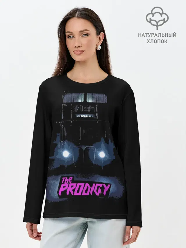 Лонгслив женский с принтом «Prodigy — The Prodigy»