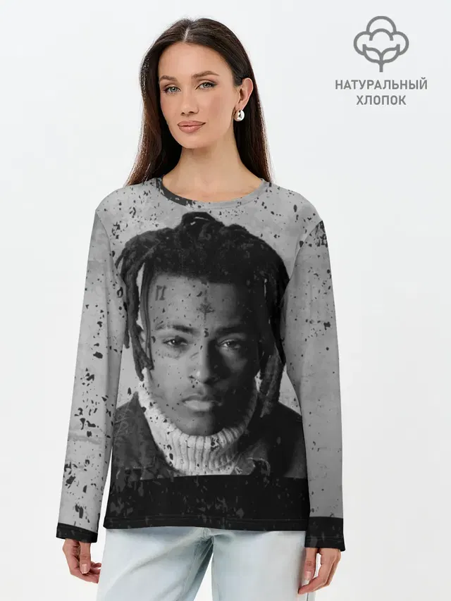 Лонгслив женский с принтом «XXXtentacion»