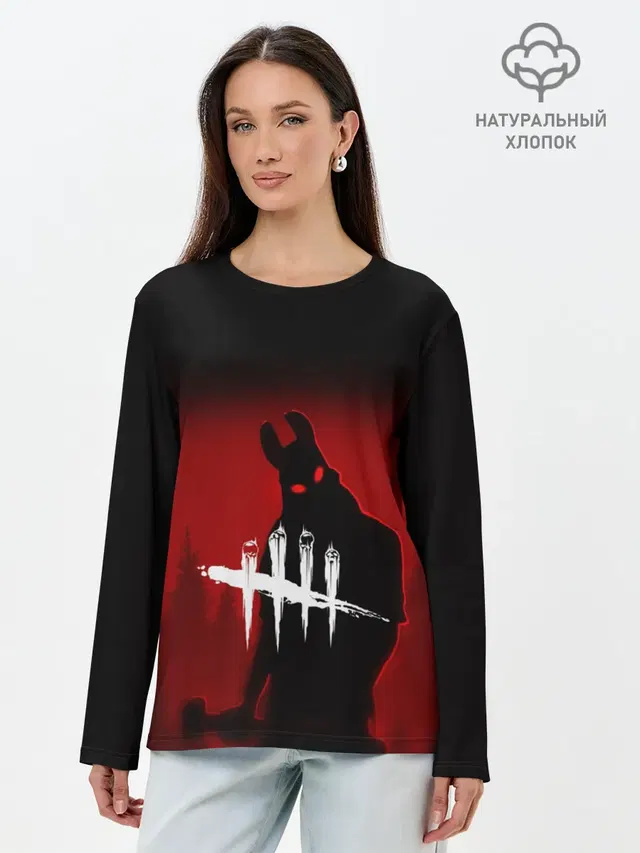 Лонгслив женский с принтом «The Huntress»