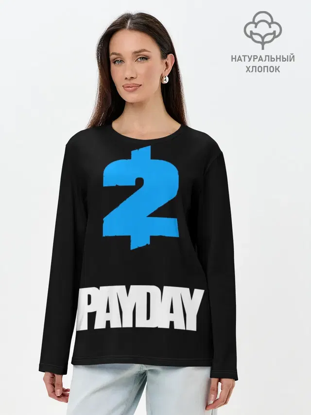 Лонгслив женский с принтом «Payday»