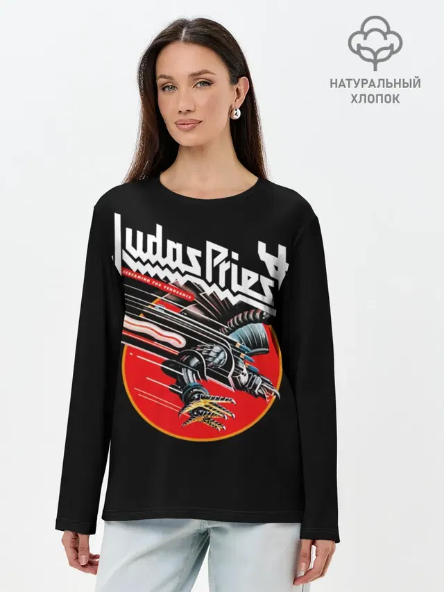 Лонгслив женский с принтом «Screaming for Vengeance»