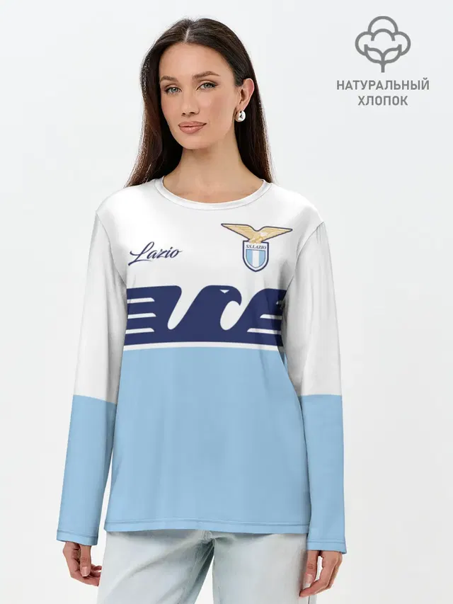 Лонгслив женский. Хлопок