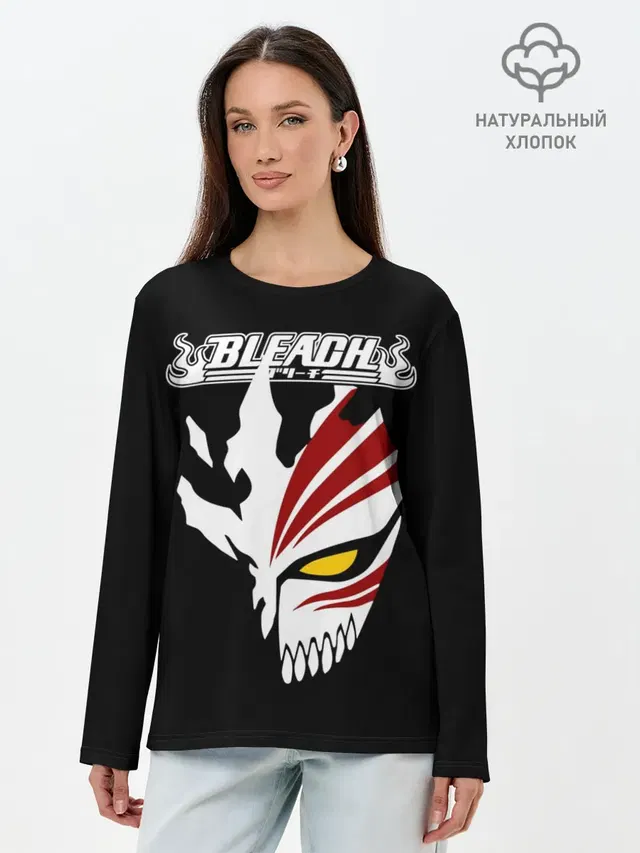 Лонгслив женский с принтом «Bleach — BLEACH vector art»