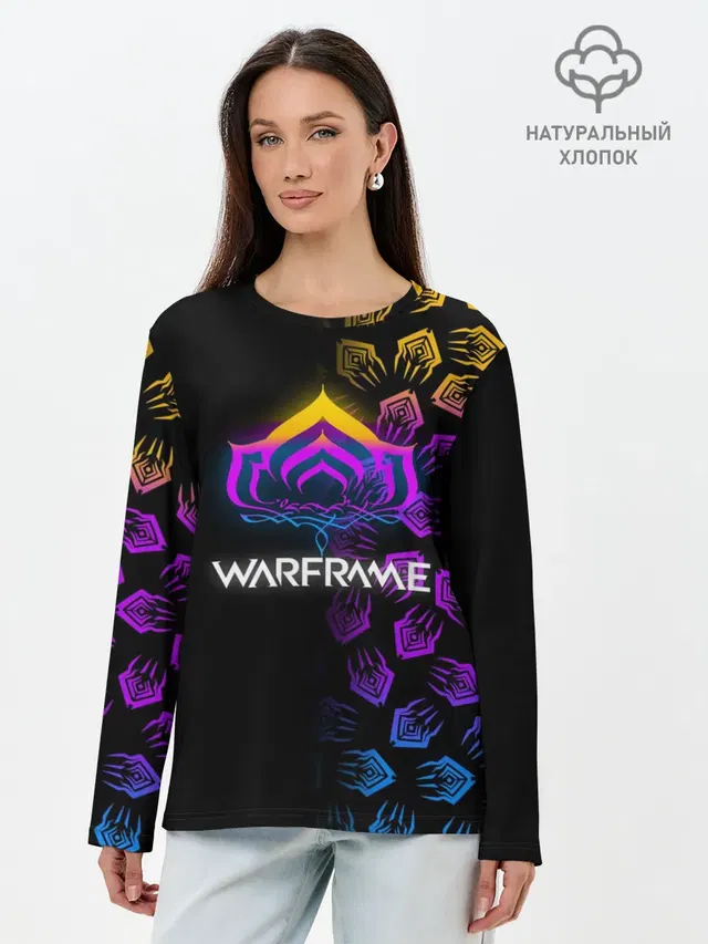 Лонгслив женский с принтом «Warframe»