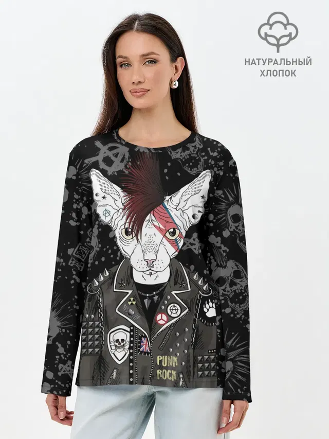 Кот в косухе
