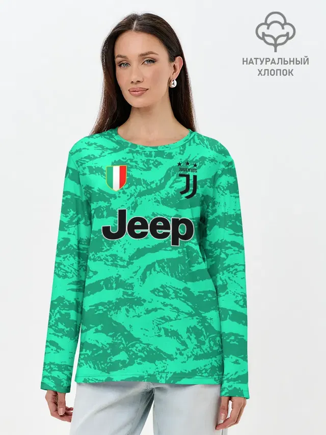 Лонгслив женский с принтом «Ювентус — Buffon home 19-20»