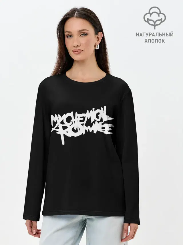 Лонгслив женский с принтом «My Chemical Romance — My Chemical Romance spider»