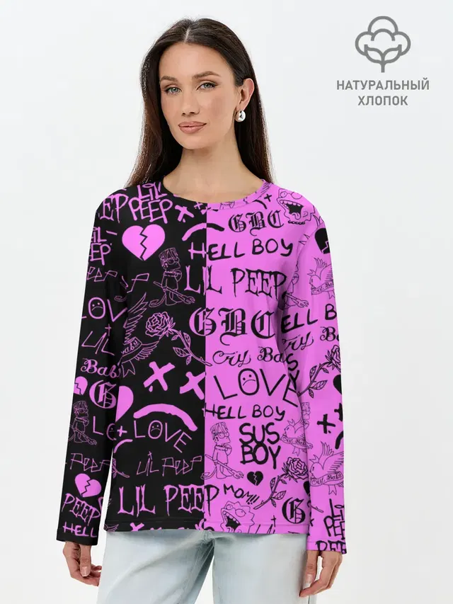 LIL PEEP LOGOBOMBING BLACK PINK