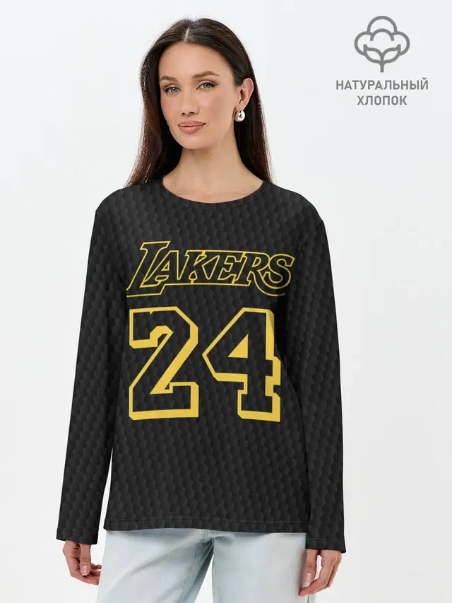 Лонгслив женский с принтом «Лейкерс — Kobe Bryant»
