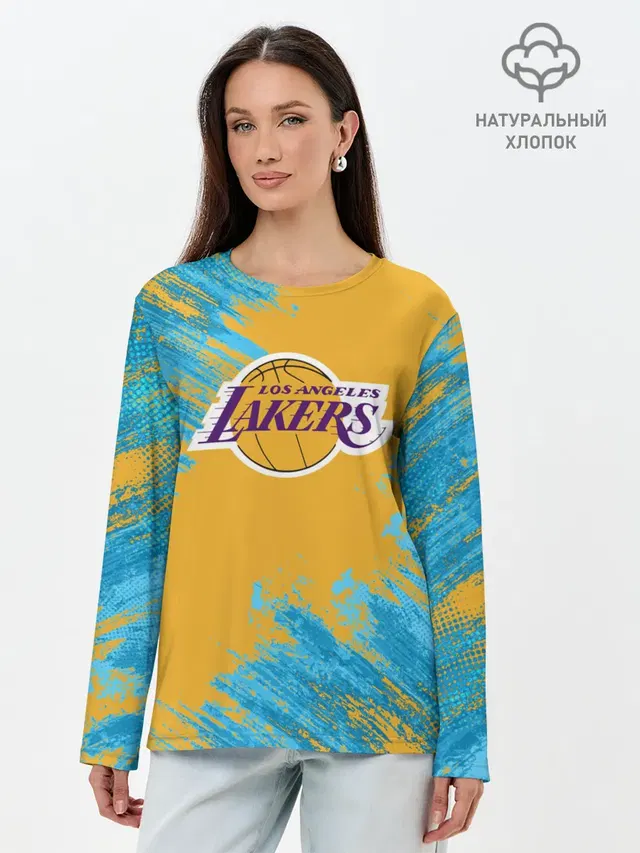 Лонгслив женский с принтом «Лейкерс — Kobe Bryant»