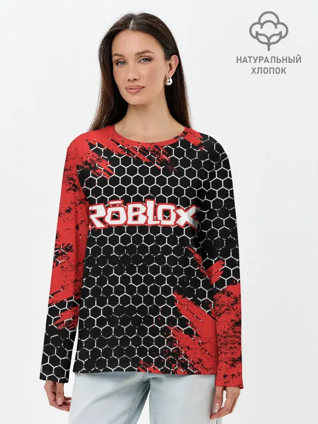 Лонгслив женский. Хлопок