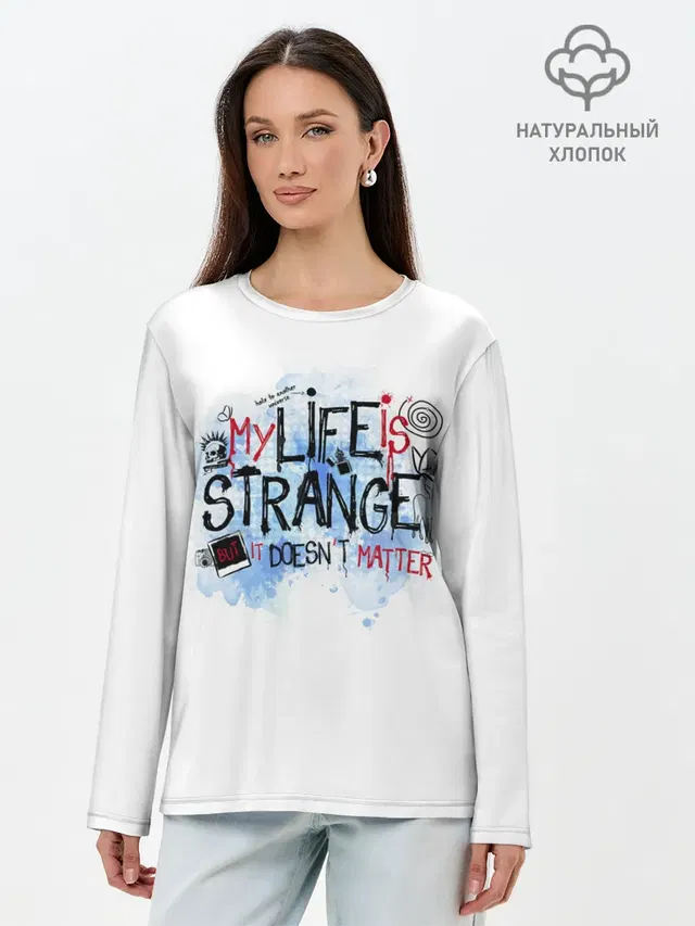 Лонгслив женский с принтом «Life is Strange»