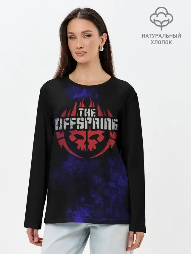 Лонгслив женский с принтом «Offspring»