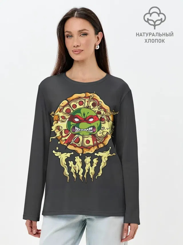 Лонгслив женский с принтом «Tmnt»