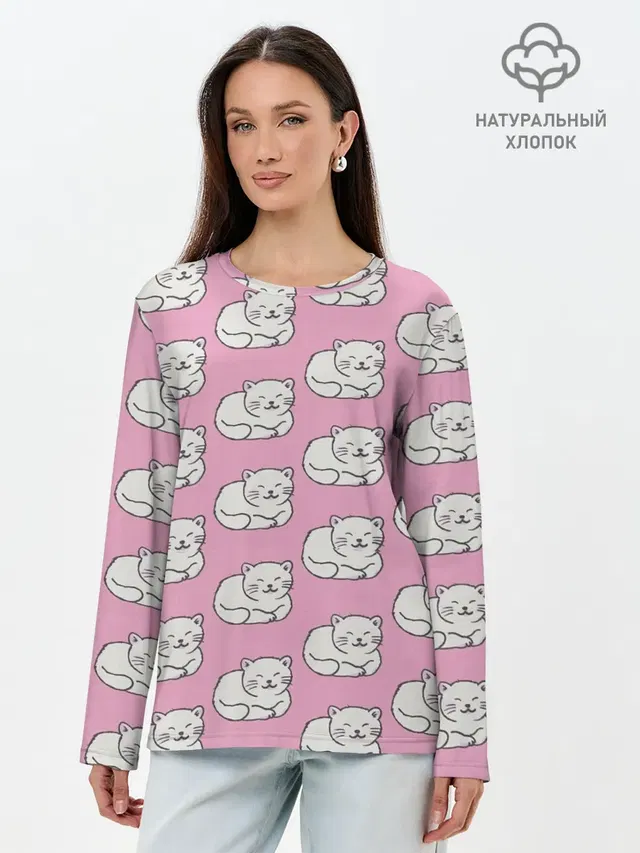 Белая кошка