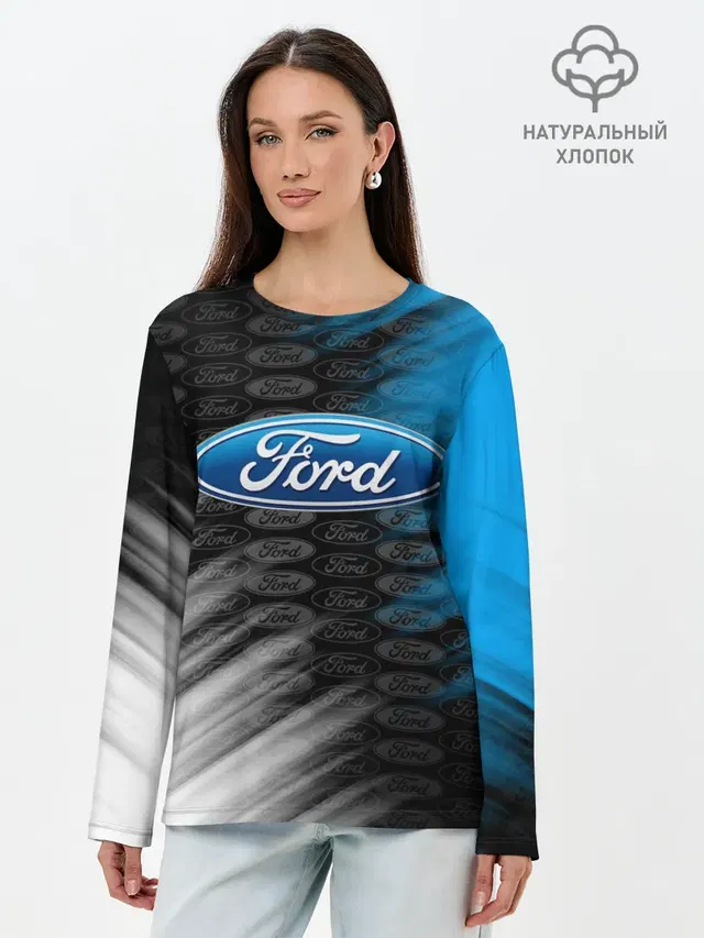 Лонгслив женский с принтом «Ford»
