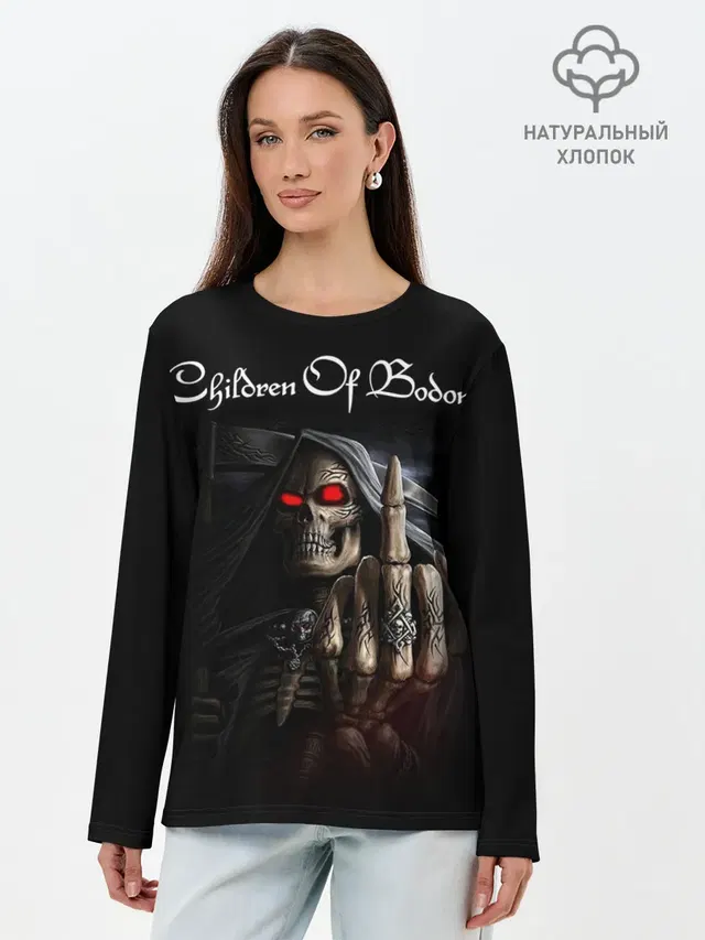 Лонгслив женский с принтом «Children of Bodom — Children of Bodom 9»