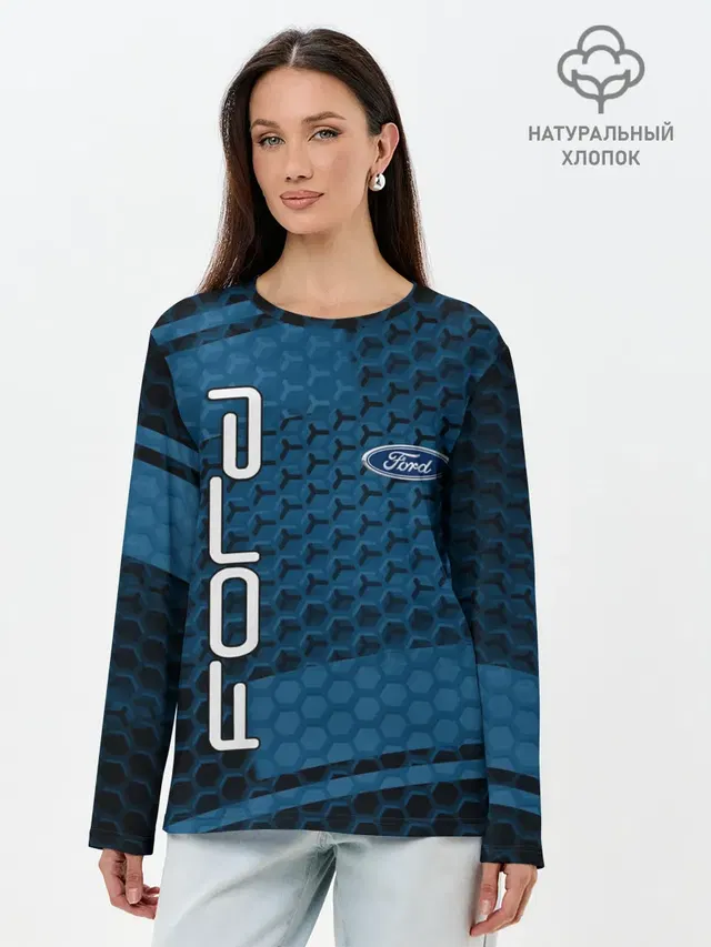 Лонгслив женский с принтом «Ford»