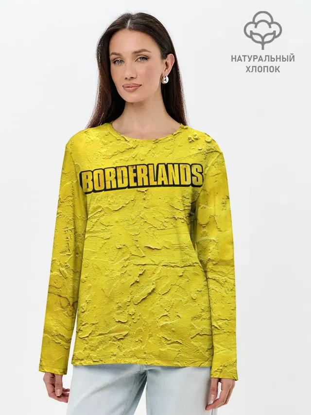 Лонгслив женский с принтом «Borderlands»