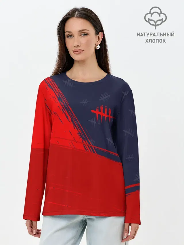 Лонгслив женский с принтом «Tally mark»