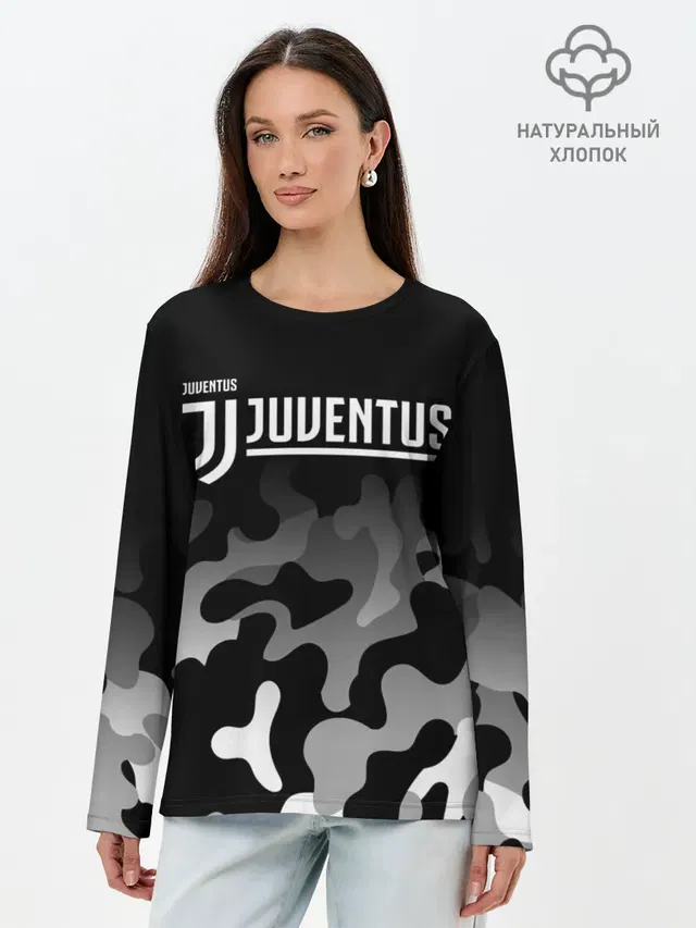 Лонгслив женский. Хлопок