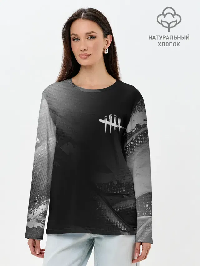 Лонгслив женский с принтом «tally marks»