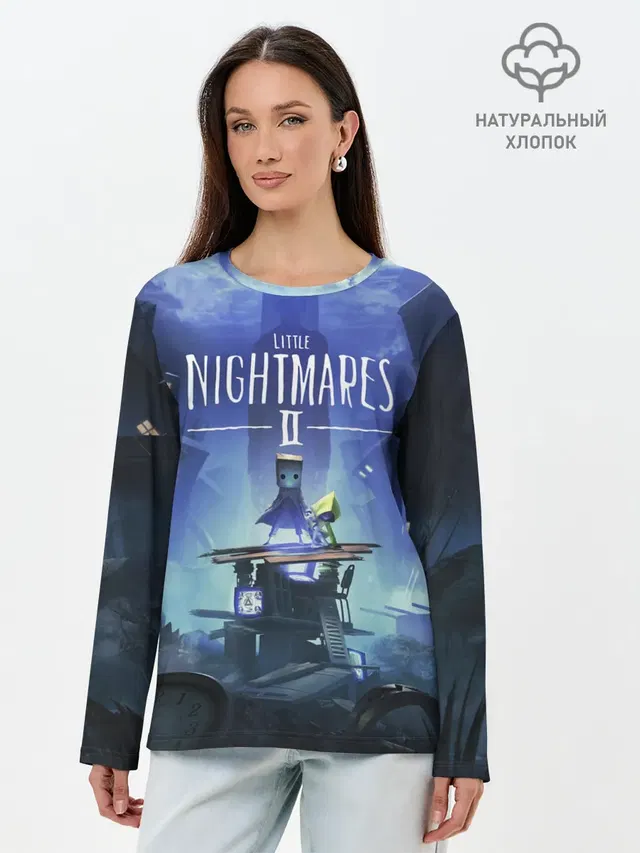 Лонгслив женский с принтом «Little Nightmares — Little Nightmares 2»