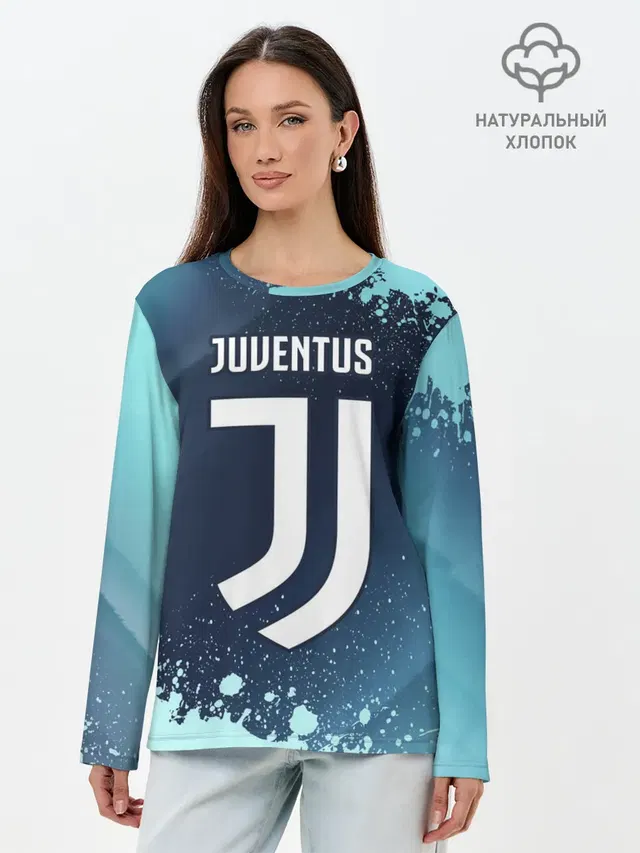 Лонгслив женский. Хлопок