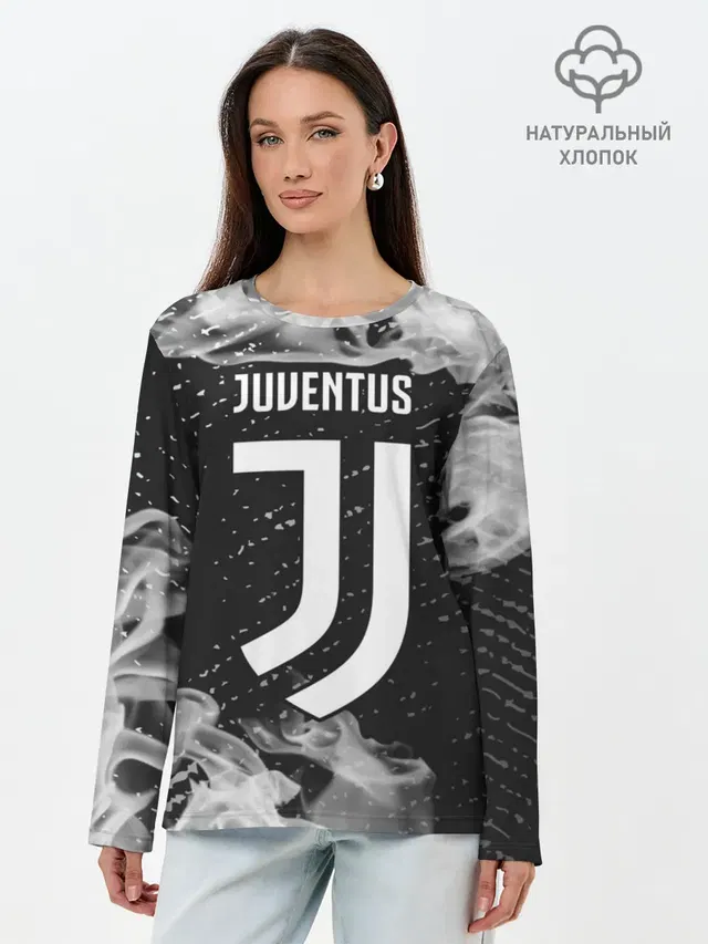 Лонгслив женский. Хлопок
