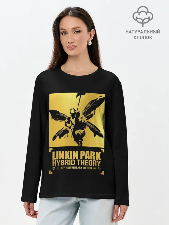 Лонгслив женский с принтом «Hybrid Theory 20th Anniversary»