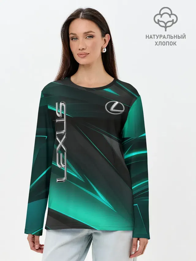 Лонгслив женский с принтом «Lexus»