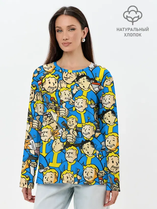 Лонгслив женский с принтом «Fallout»