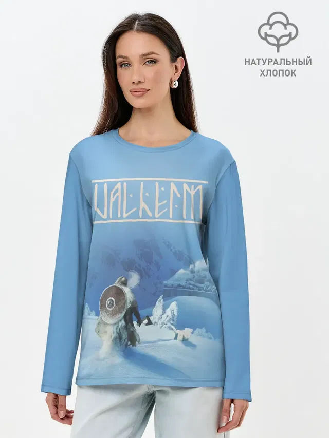 Лонгслив женский с принтом «Valheim»