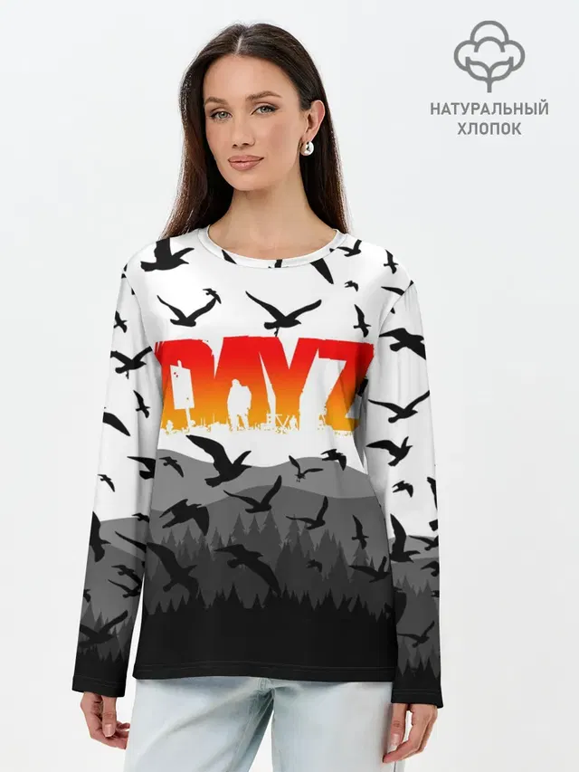 Лонгслив женский с принтом «DayZ»
