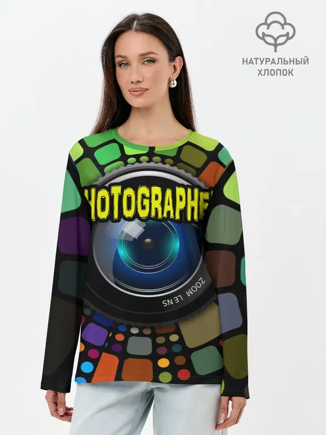 Фотограф и объектив